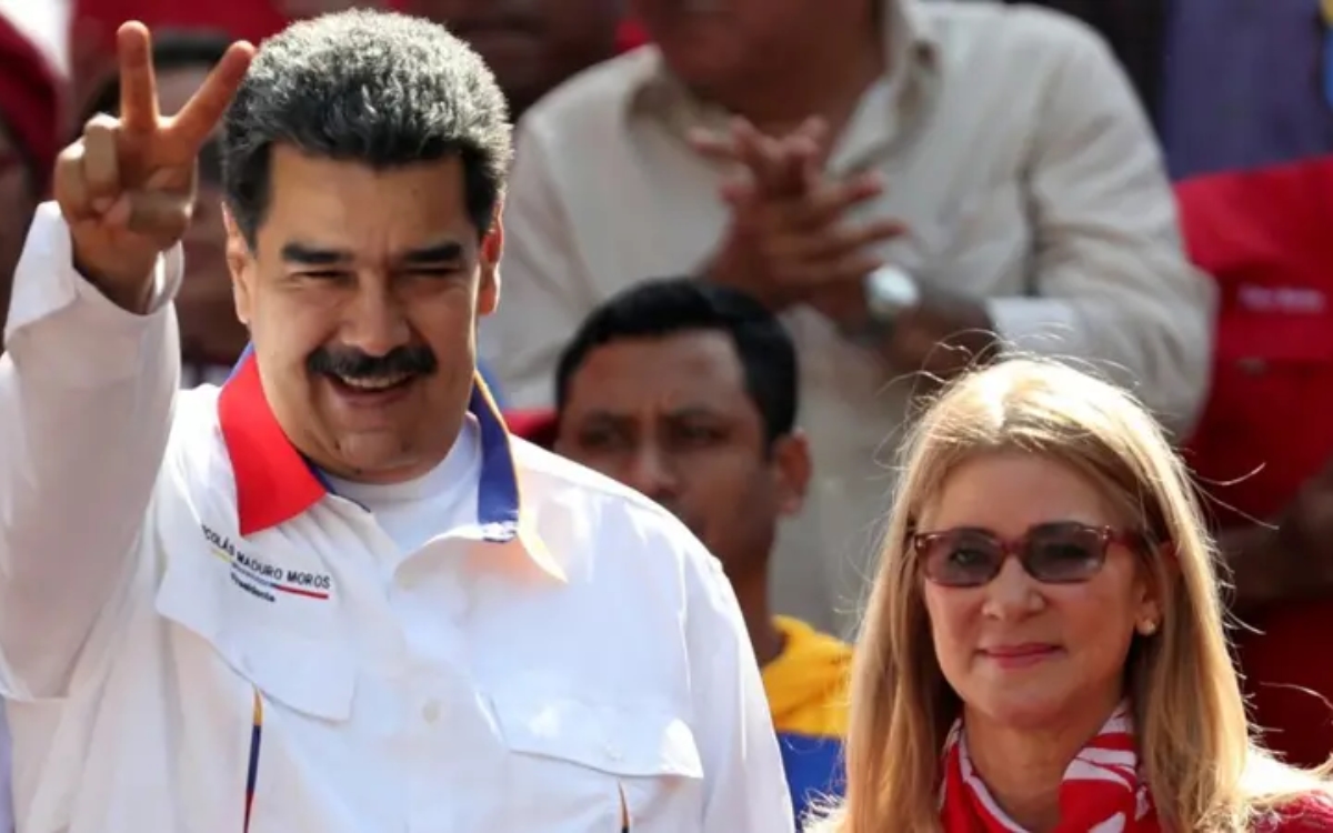 Nicolás Maduro y su esposa Cilia Flores llaman a la paz y a la unión en Venezuela