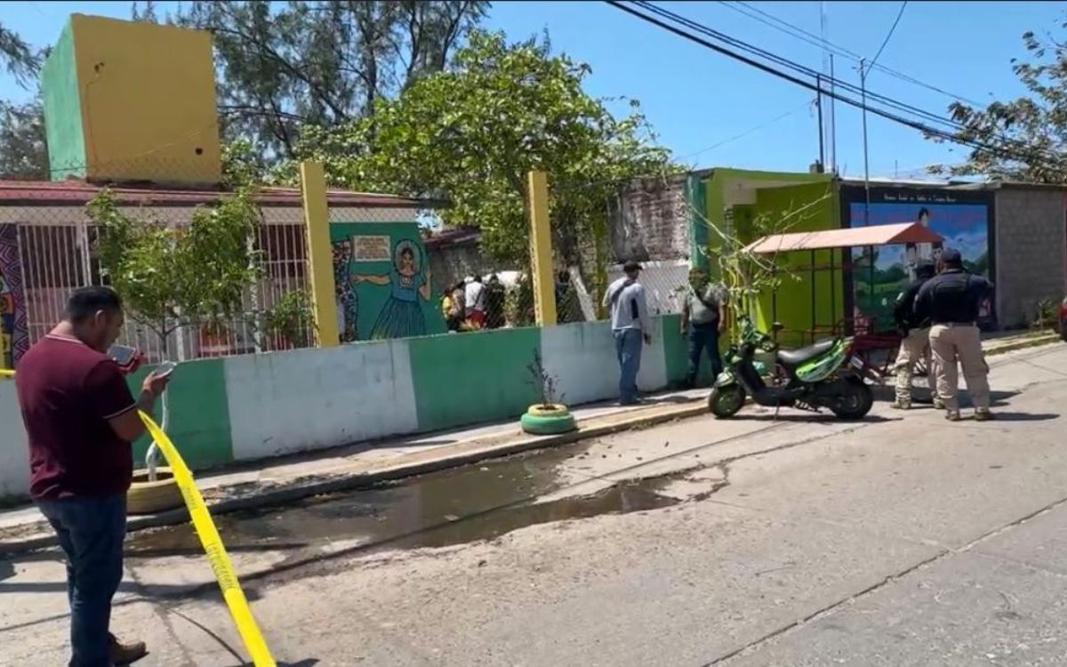 Oaxaca | Asesinan a integrante del Sindicato Libertad al interior de un preescolar en Juchitán