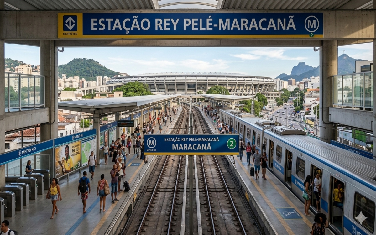 Renombran estación del metro carioca como "Rey Pelé-Maracaná"