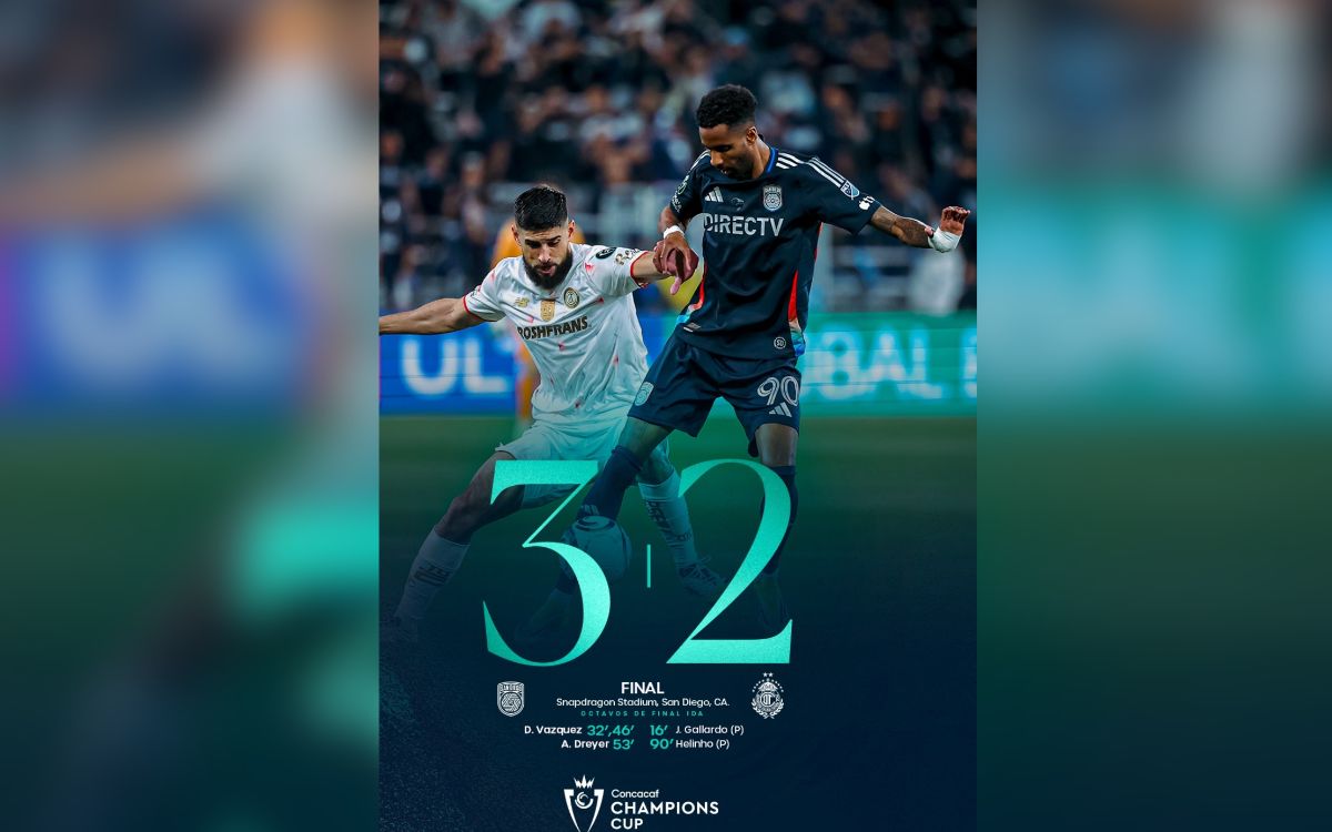 San Diego FC vence al Toluca en Concacaf