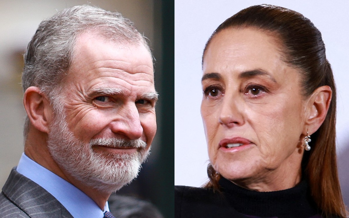 Sheinbaum invita al rey Felipe VI a asistir al mundial de fútbol
