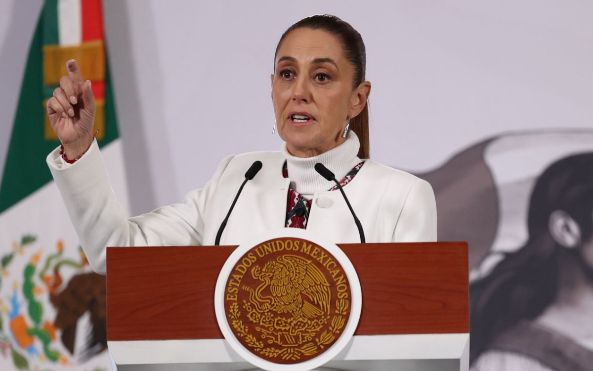 Sheinbaum pide 'cabeza fría' ante señalamientos de Trump sobre México