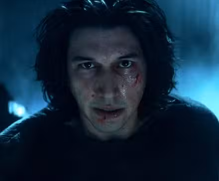 Adam Driver como Ben Solo en Star Wars: El ascenso de Skywalker