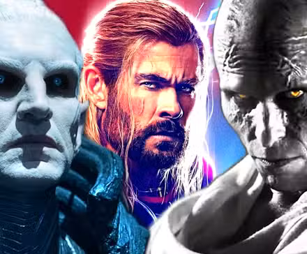 Thor MCU Villanos Gorr el Dios Carnicero y Malekith