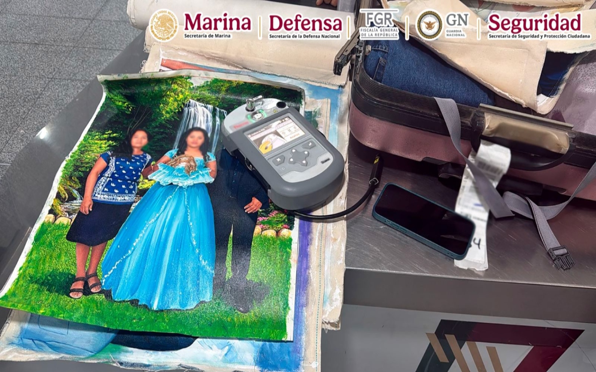 Cae 'artista' que pintaba cuadros… con cocaína disuelta