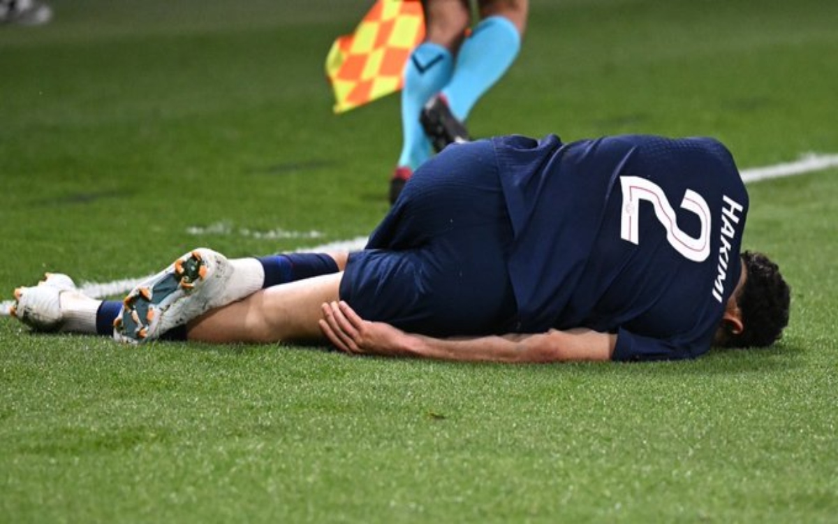 Champions League: Achraf Hakimi, lateral del PSG, pierde por lesión la vuelta ante Bayern Munich | Video