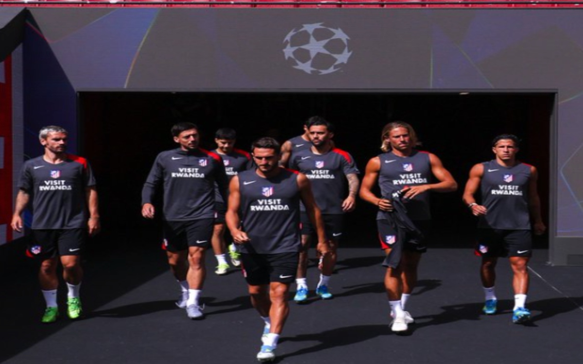 Champions League: Salen Colchoneros a pegar primero en el Metropolitano