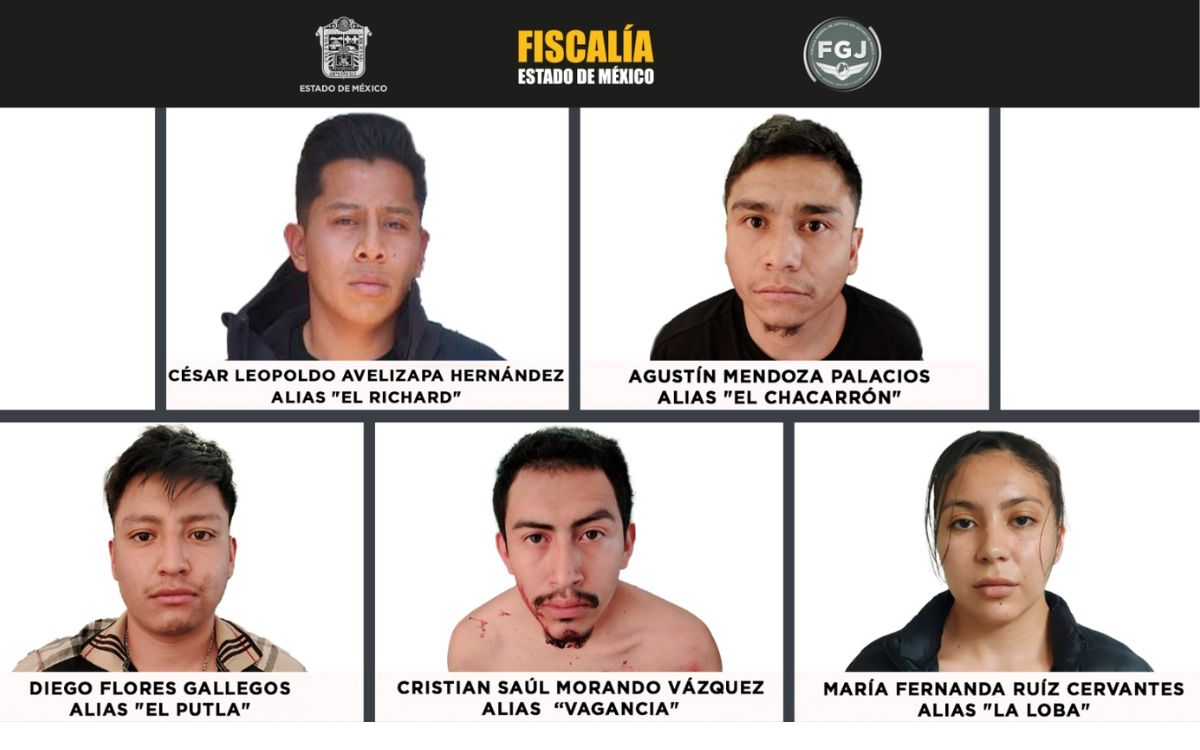 Dan 600 años de cárcel a cinco integrantes del CJNG por triple homicidio en Edomex