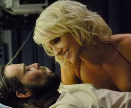 James Callis y Tricia Helfer en Battlestar Galactica
