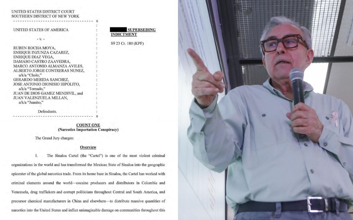 Estos son los cargos de EE.UU. contra Rubén Rocha Moya y 9 funcionarios más de Sinaloa