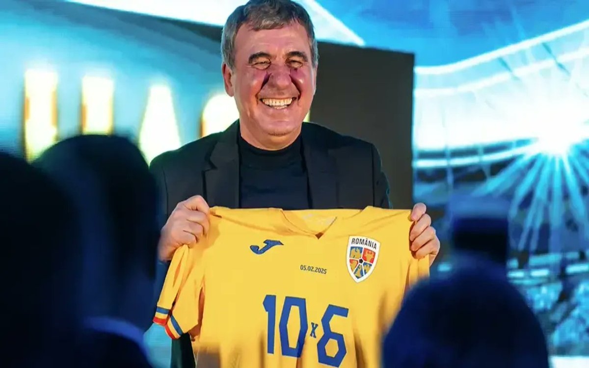 Gheorghe Hagi toma las riendas de la Selección de Rumanía en lugar de Mircea Lucescu