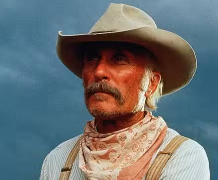 Robert Duvall como Augustus Gus McCrae en Lonesome Dove
