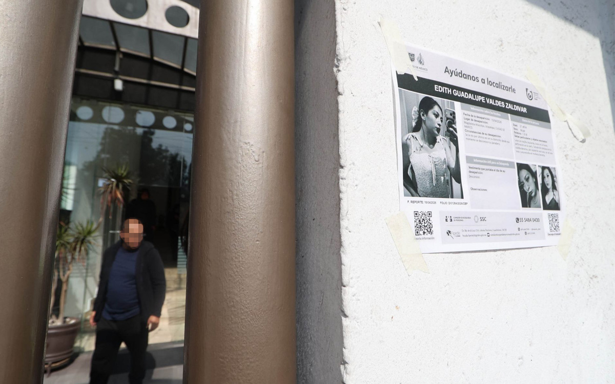 Juez dicta prisión preventiva a Juan Jesús 'N' por caso Edith Guadalupe; definirá vinculación el 22 de abril