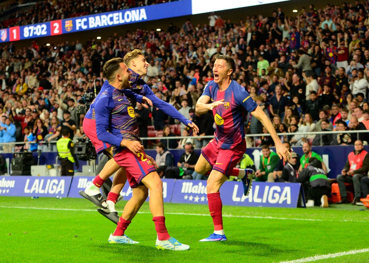 LaLiga | Atlético de Madrid vence por un gol a Barcelona: 1 -2