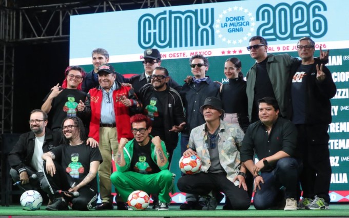 Mundial 2026: Encenderán ocho conciertos, desde rock a cumbia, la fiebre mundialista en la CDMX | Video