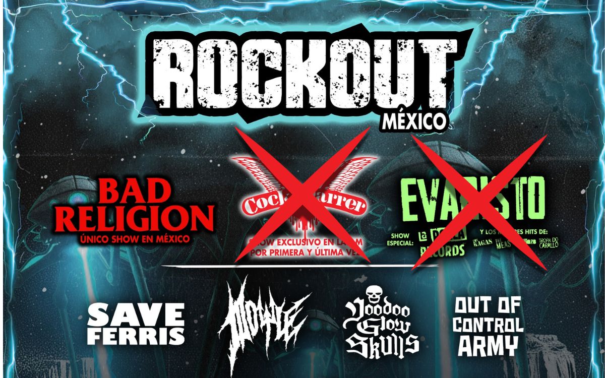 Rockout MX se descalabra: Pierde a Cock Sparrer y 'booker' se deslinda