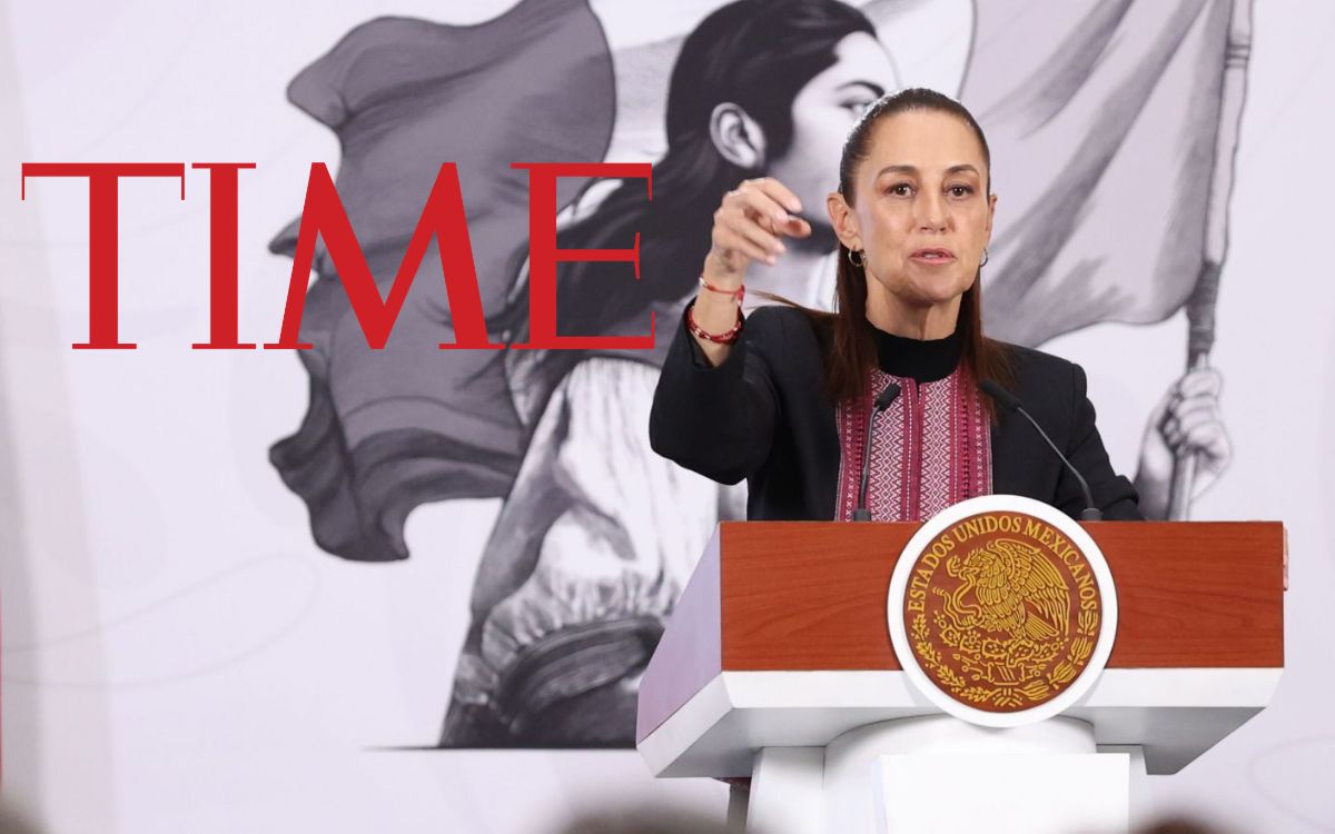 Sheinbaum repite en las 100 personas más influyentes de Time, junto a Trump, Xi y Netanyahu