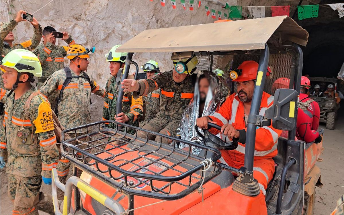 Sinaloa | Rescatan al segundo minero tras 14 días bajo tierra