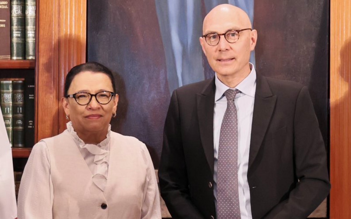 Titular de Segob presume supuestos avances ante comisionado de la ONU para los Derechos Humanos