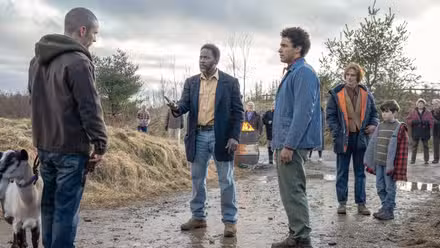 Randall, Boyd, Ellis, Victor y Ethan se reunieron en el episodio 1 de la temporada 3.