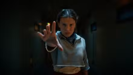 Once usando sus poderes en la temporada 5 de Stranger Things
