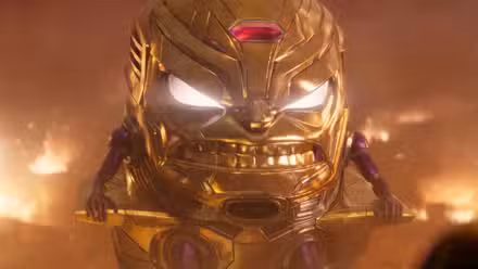 MODOK con su máscara puesta en Ant-Man and the Wasp Quantumania