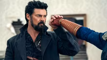 Billy detiene el golpe de Homelander en el final de la serie The Boys