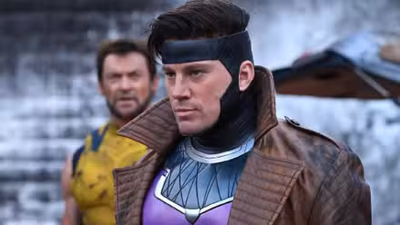 Channing Tatum y Hugh Jackman en Deadpool y Wolverine