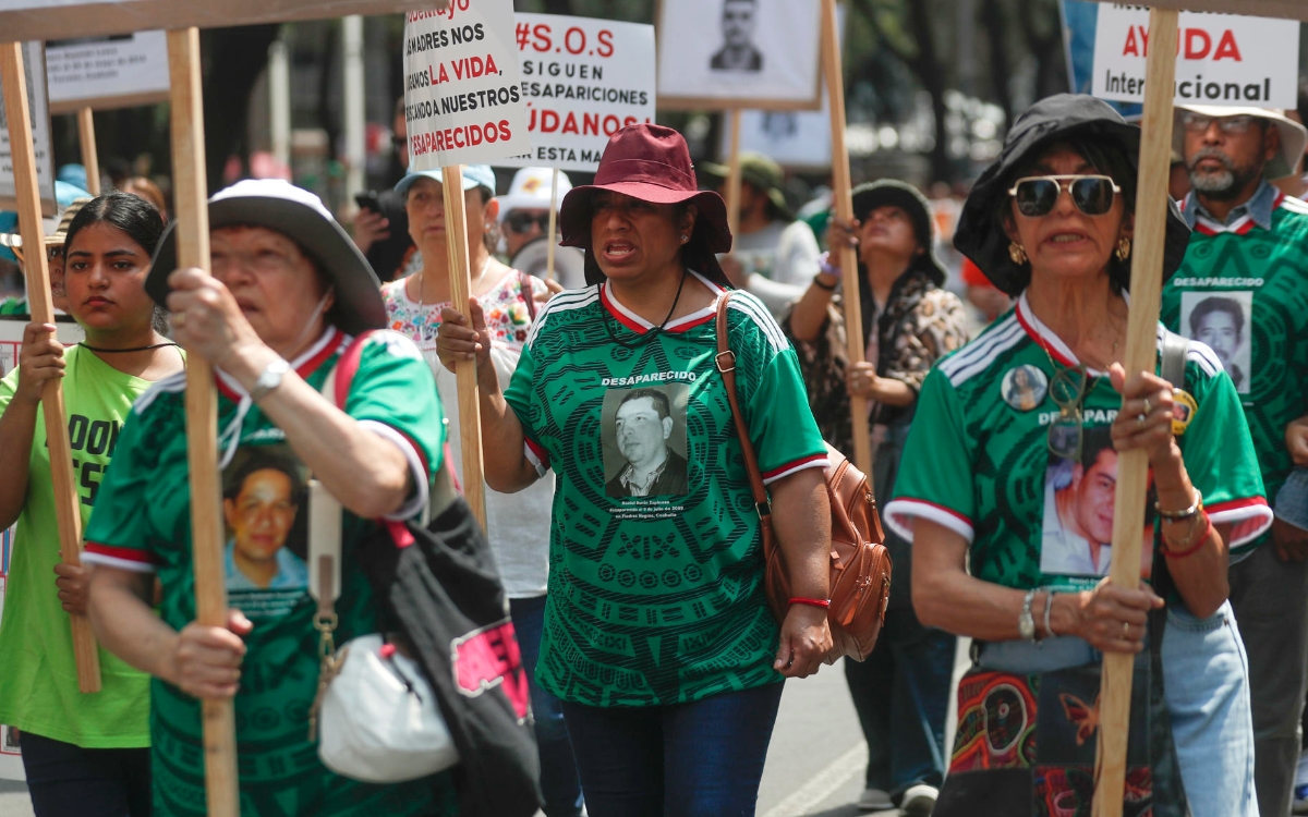 A  un mes del Mundial, madres buscadoras alzan la voz por desaparecidos