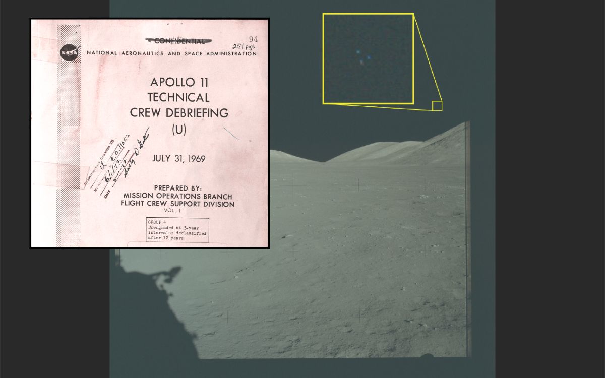 Archivos ¿OVNI? | Lo que vio la misión de Apollo 11, testimonios e imágenes infrarrojas