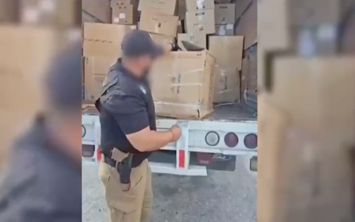 Cae en Coahuila camionero con 761 kilogramos de marihuana
