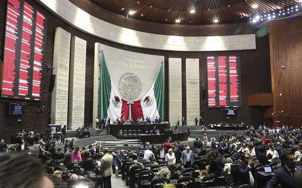 Diputados avalan versión corregida de reforma sobre nulidad electoral por intervención extranjera