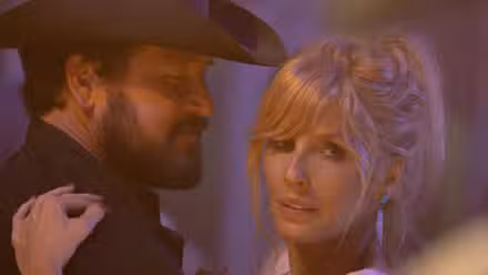 Rip y Beth bailan en Dutton Ranch