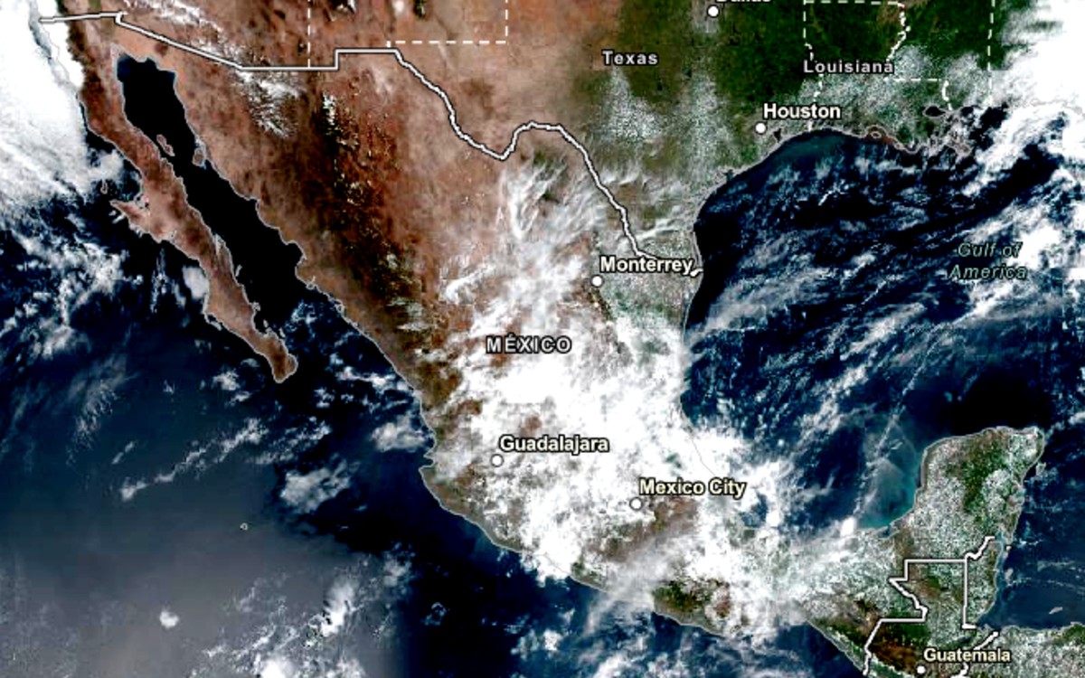 Emiten alerta por fuertes lluvias en CDMX