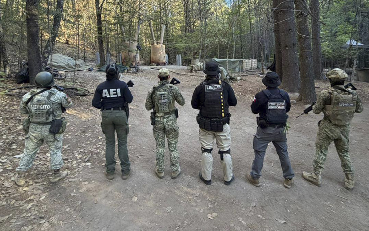 FGR revela inventario del narcolaboratorio de Chihuahua hallado en operativo con agentes estadounidenses