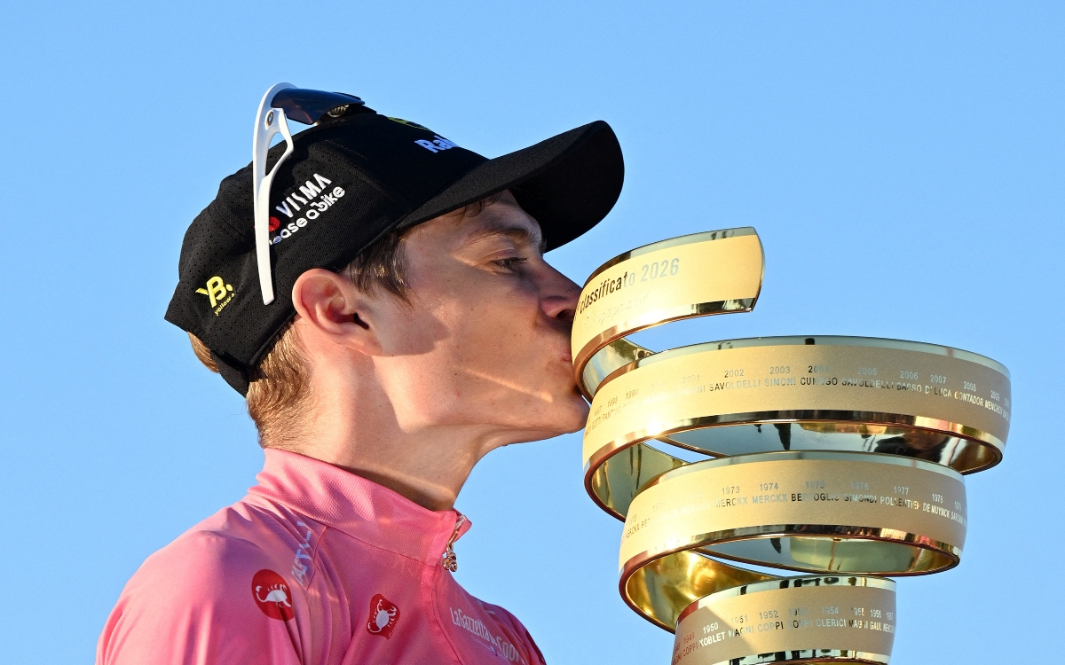Jonas Vingegaard se corona en el Giro de Italia 2026 | Video