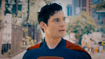 David Corenswet como Superman en Superman de James Gunn (2025)