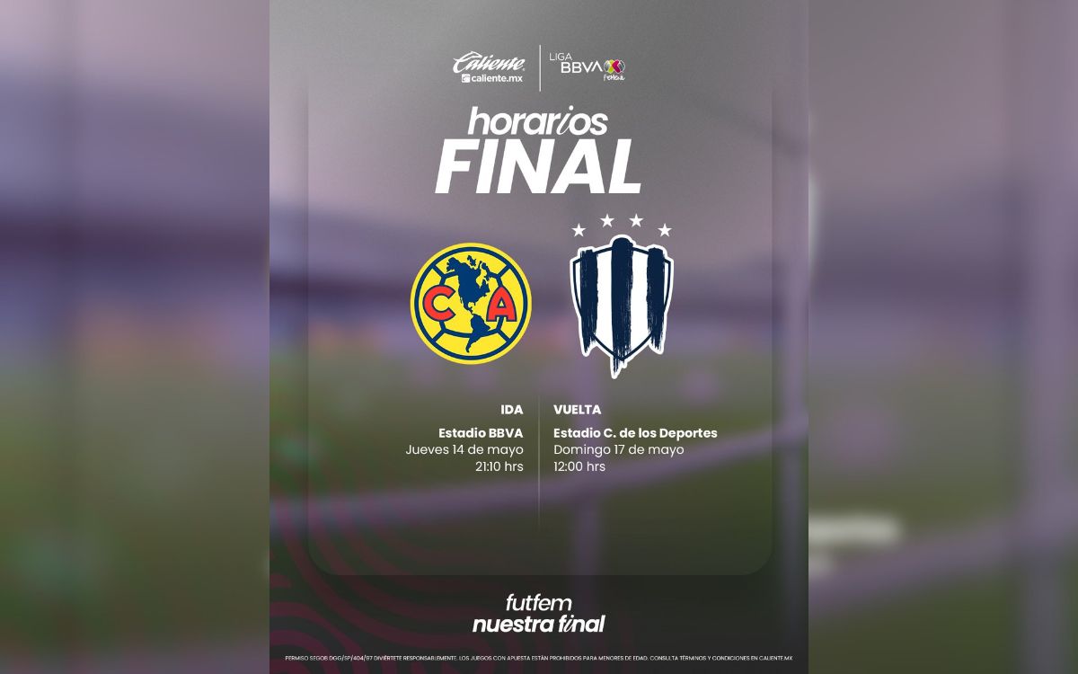 Liga MX Femenil | América buscará terminar su sequía de títulos ante Rayadas en la Final Clausura 2026; conoce fechas y horarios