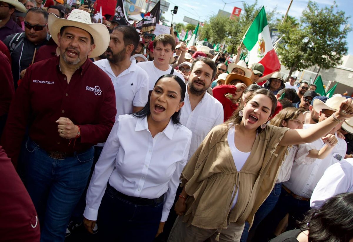 Marcha de Morena en Chihuahua escala choque político entre PAN y gobierno federal