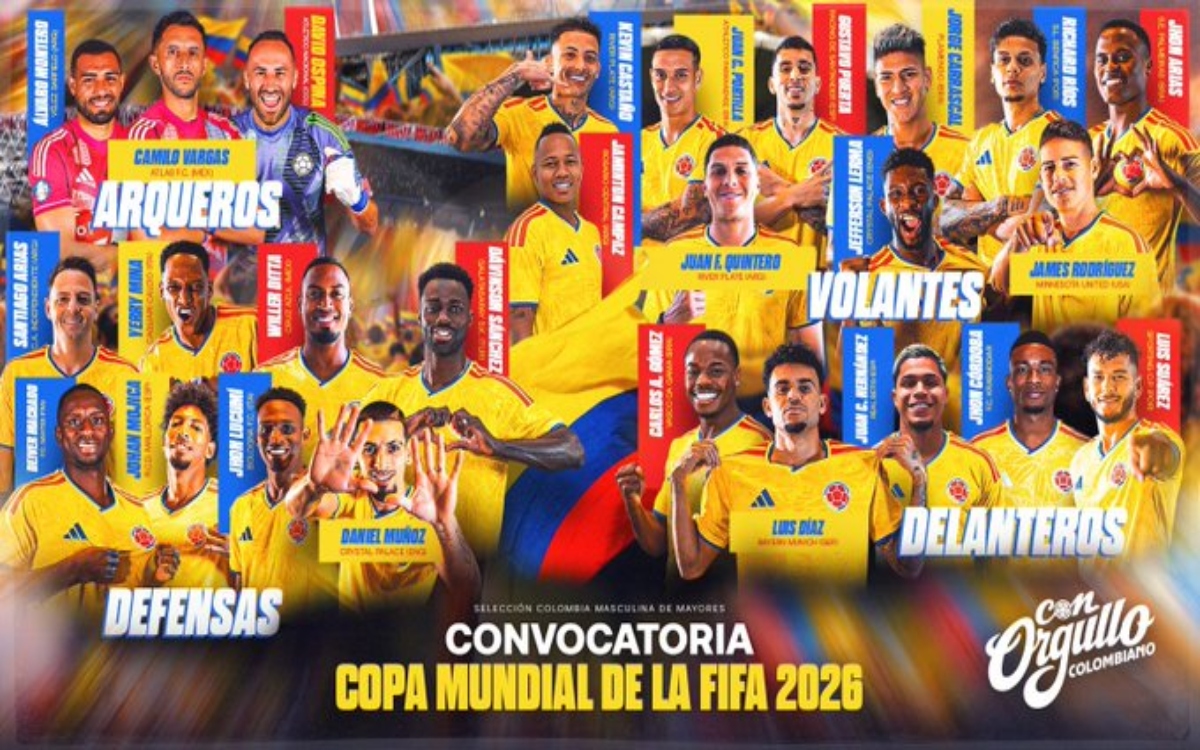 Mundial 2026: James Rodríguez y Luis Díaz lideran a la Selección de Colombia | Video