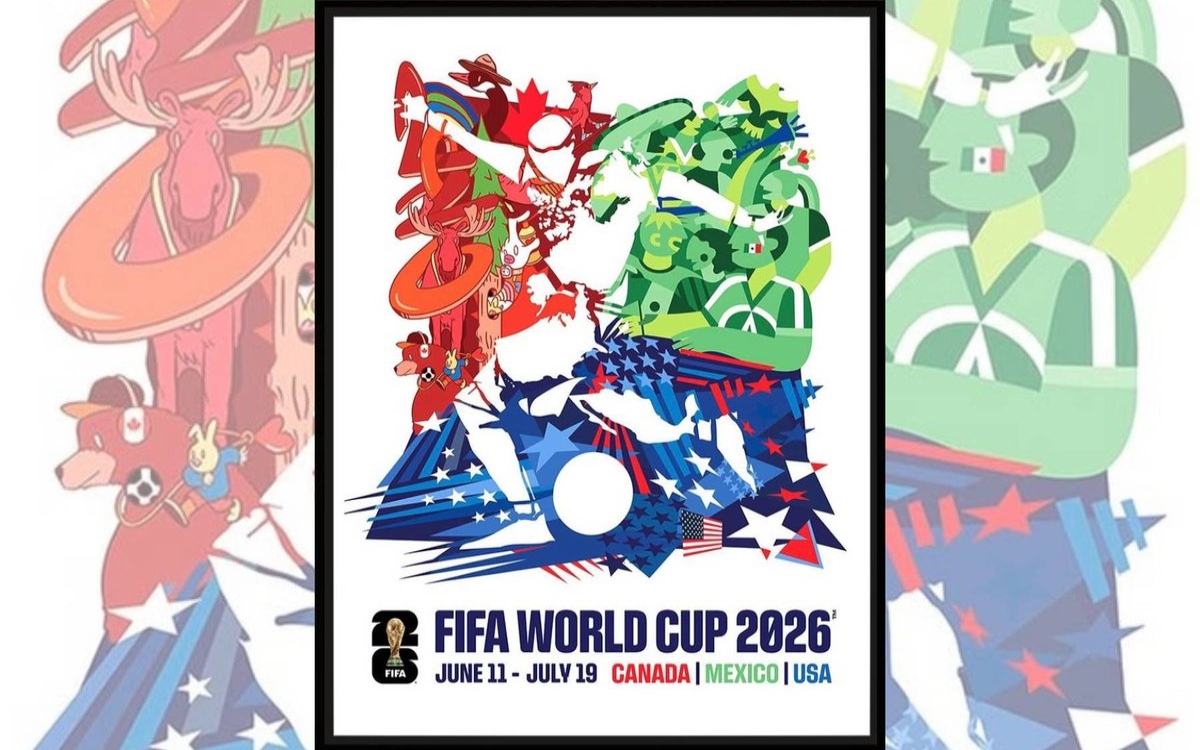 Mundial 2026: Presentan el póster oficial de la Copa del Mundo