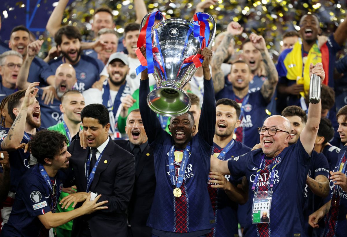 París Saint-Germain repite como campeón de la Champions League tras vencer al Arsenal