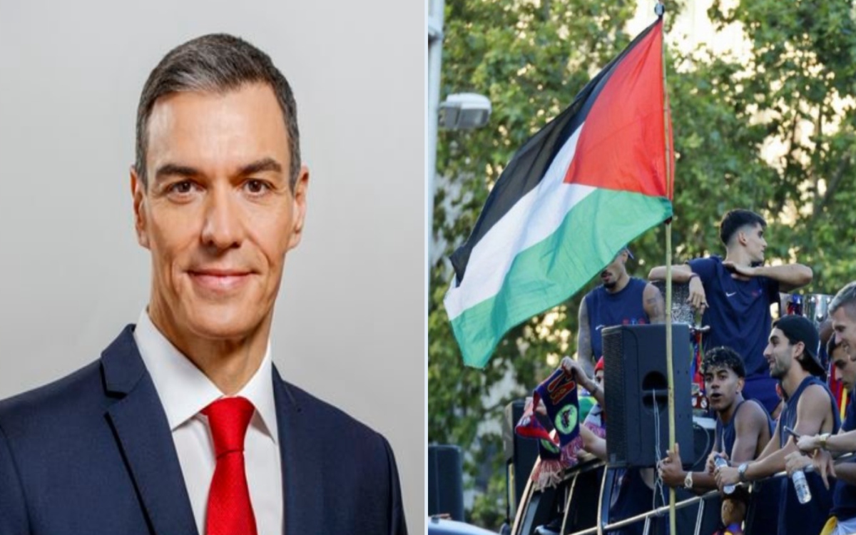 Pedro Sánchez apoya el gesto de Lamine Yamal con Palestina | Video