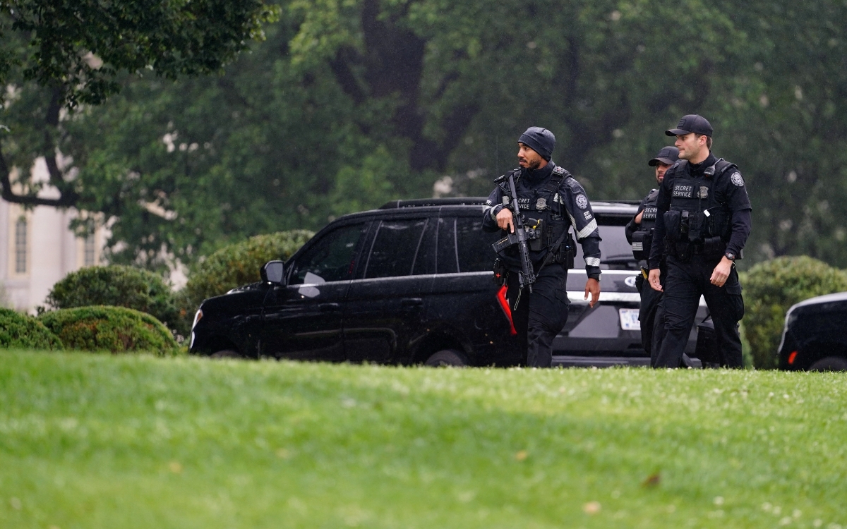 Reportan disparos cerca de la Casa Blanca