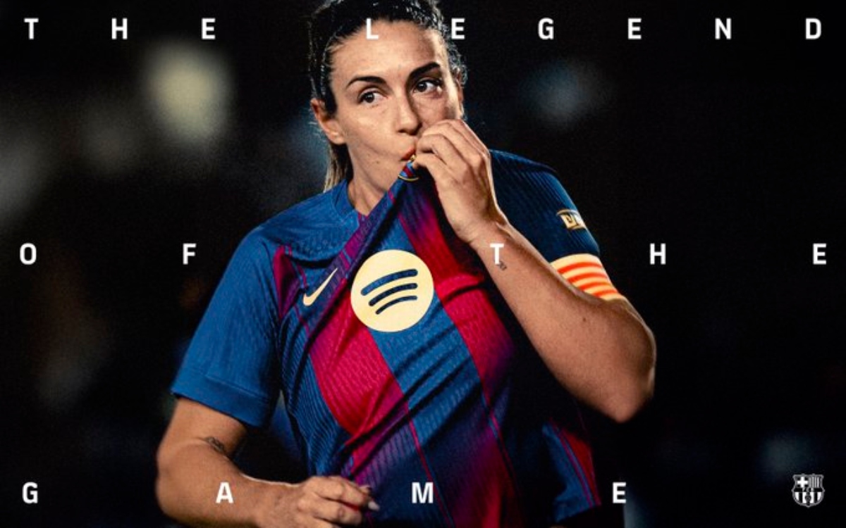 Se va Alexia Putellas del Barcelona Femenil al final de la presente temporada | Video