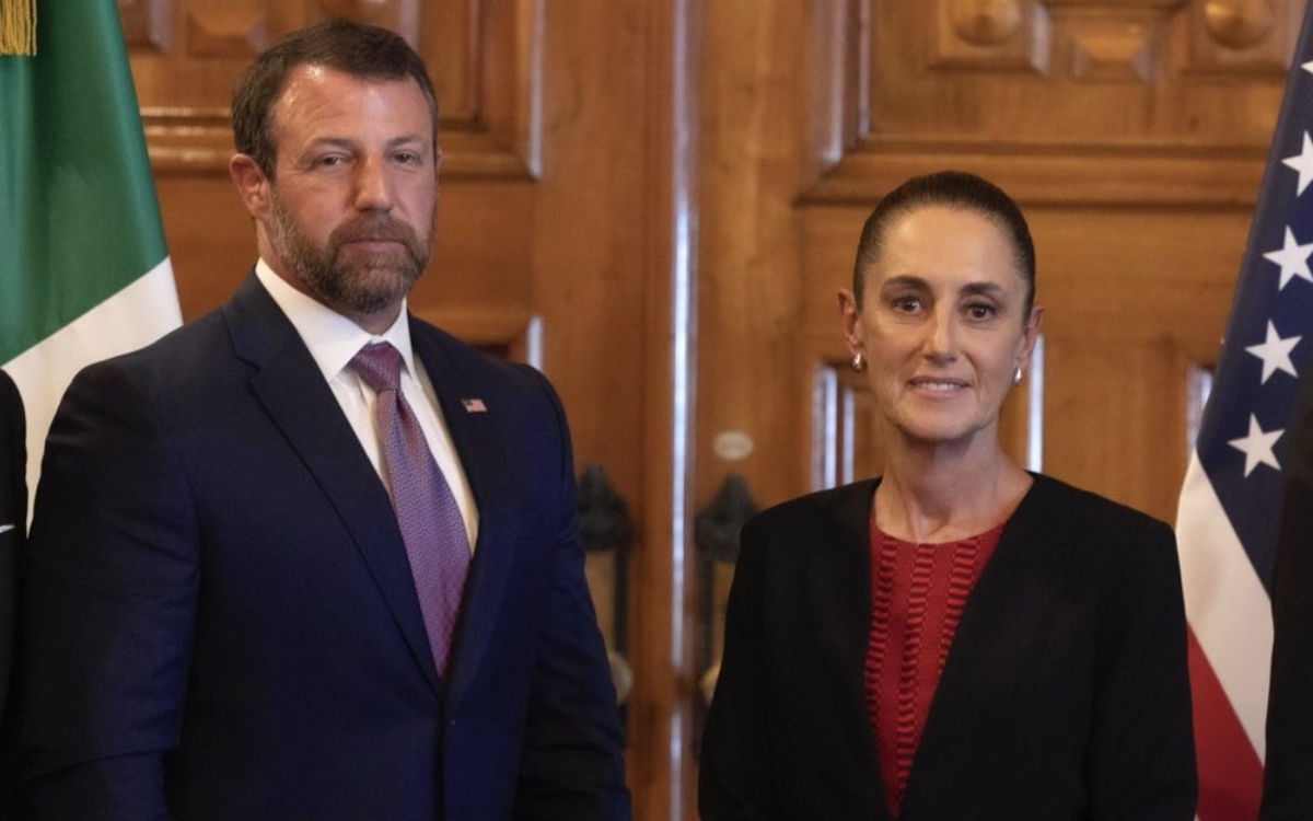 Sheinbaum acuerda con secretario de Seguridad de EE. UU. seguir colaborando con 'respeto'