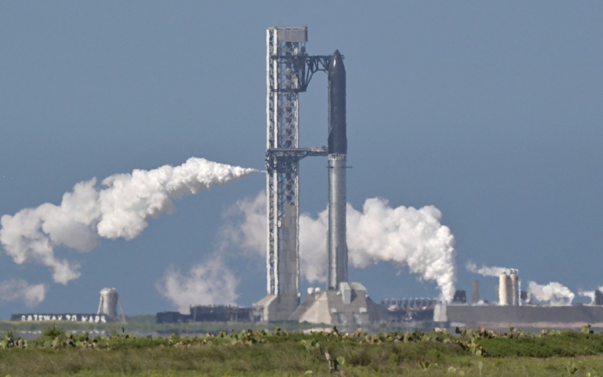 La Starship en su base de Texas, EE. UU., el 21 de mayo de 2026. REUTERS/Steve Nesius