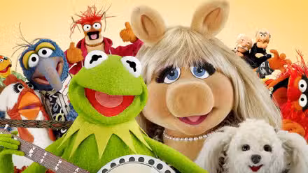 Los Muppets con Miss Piggy y Kermit the Frog al frente