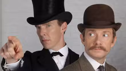 Sherlock y Watson en La novia abominable