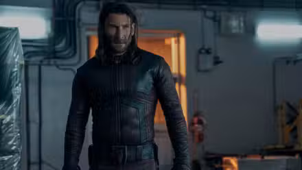 Dogknott (Zach McGowan) luce enojado en la temporada 5 de The Boys